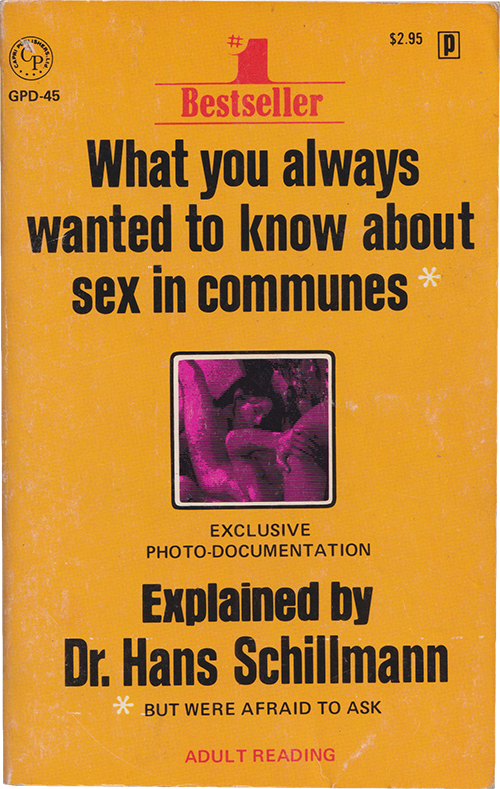 What you always wanted to know about sex in communes by Dr. Hans Schillmann Book Cover