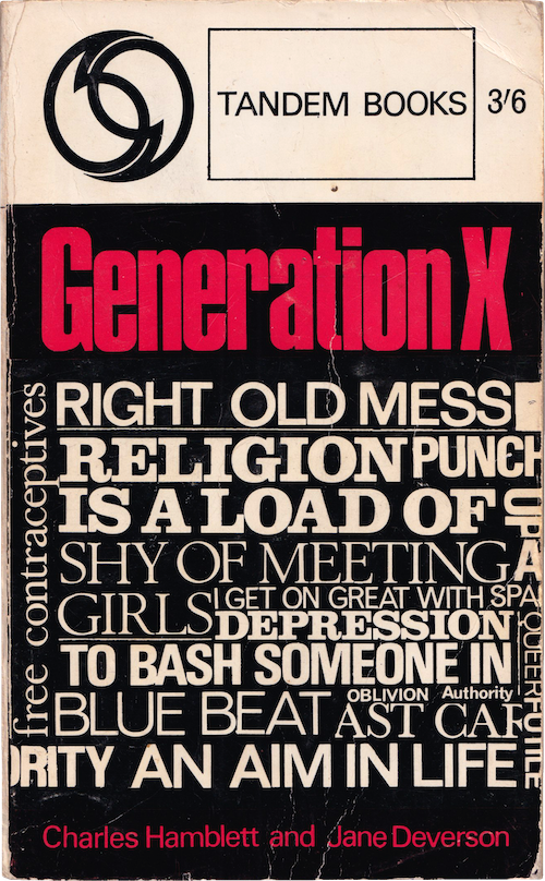 Generation X Book Cover