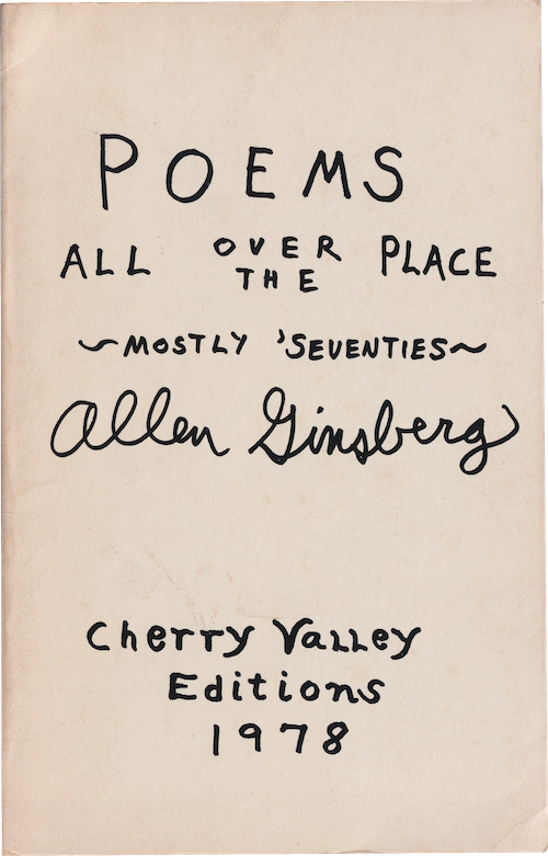 Poems All Over The Place Book Cover